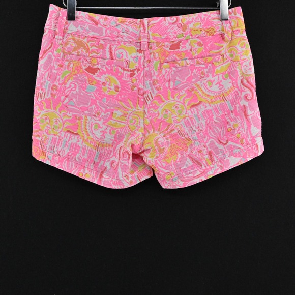 Lilly Pulitzer Callahan Shorts Size 2 Pink More Kinis in the Keys Pink Pout - Picture 2 of 14